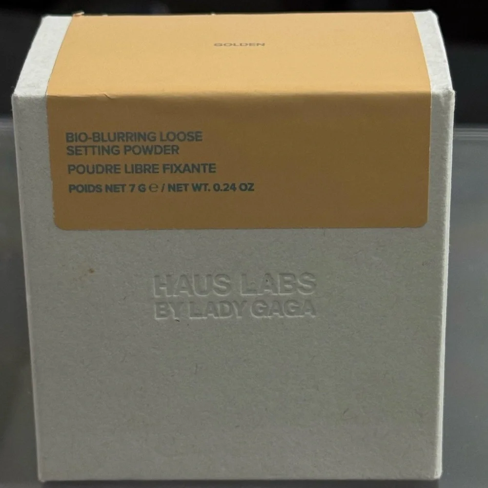 NIB Haus Labs Bio-Blurring Loose Setting Powder in shade Golden
